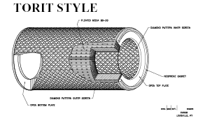 Torit style filter diagram